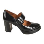 Zwarte platte schoenen Chie Mihara , Black , Dames