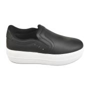 Platte schoenen voor vrouwen Hogan , Black , Dames