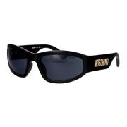 Stijlvolle zonnebril Mos164/S Moschino , Black , Heren