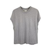 Pre-owned Cotton tops Dries van Noten Pre-owned , Gray , Dames