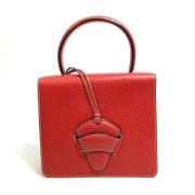 Pre-owned Leather handbags Loewe Pre-owned , Red , Dames