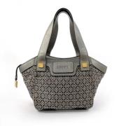 Pre-owned Canvas handbags Loewe Pre-owned , Gray , Dames