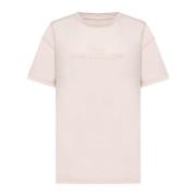 Stijlvolle T-shirts en Polos Maison Margiela , Beige , Dames