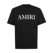 Kern Logo Tee in Zwart Amiri , Black , Heren