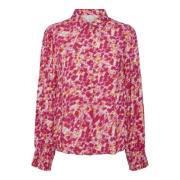 Raspberry Sorbet Alira LS Shirt Y.a.s , Red , Dames