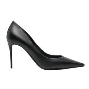 Puntige Neus Nappa Pumps Dolce & Gabbana , Black , Dames