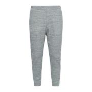 Grijze Logo Katoenen Jogger Broek Dsquared2 , Gray , Heren