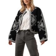 Quilt Jacket voor stijlvolle vrouwen Y.a.s , Black , Dames