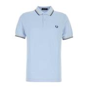 Lichtblauw Polo Shirt Fred Perry , Blue , Heren