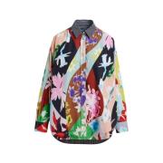 Multicolor Glory Blouse Essentiel Antwerp , Multicolor , Dames