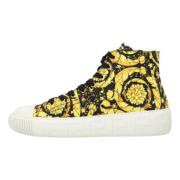 Cotton sneakers Versace , Multicolor , Heren