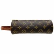 Pre-owned Canvas wallets Louis Vuitton Vintage , Brown , Dames