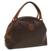 Pre-owned Leather handbags Celine Vintage , Brown , Dames