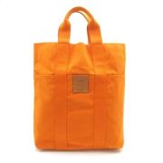 Pre-owned Leather handbags Hermès Vintage , Orange , Dames