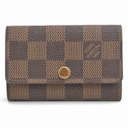 Pre-owned Canvas wallets Louis Vuitton Vintage , Brown , Heren