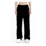 Velours Track Pant Amiri , Black , Heren