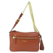 Pre-owned Leather shoulder-bags Coach Pre-owned , Brown , Dames