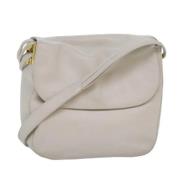 Pre-owned Leather shoulder-bags Bally Pre-owned , Beige , Dames