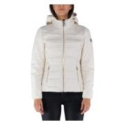 Gewatteerd Softshell Jack met Afneembare Capuchon YES ZEE , Beige , Da...