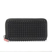 Pre-owned Leather wallets Christian Louboutin Pre-owned , Black , Dame...