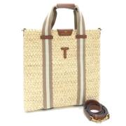 Pre-owned Leather totes Anya Hindmarch Pre-owned , Beige , Dames