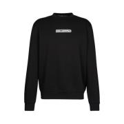 Logo Print Sweatshirt Karl Lagerfeld , Black , Heren