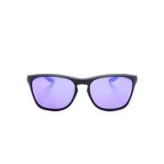 Vierkant Frame Spiegelende Zonnebril Accessoires Oakley , Purple , Uni...