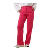 Roze Trendy Broek voor Vrouwen Y.a.s , Pink , Dames