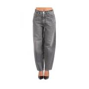 Damesjeans in trendy stijl Pinko , Gray , Dames