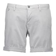 Lichtgrijze Shorts Replay , Gray , Heren