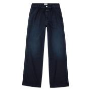 Donkerblauwe Jeans Closed , Blue , Dames