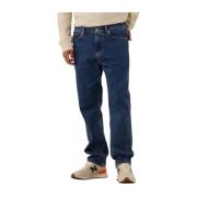 Heren Straight Leg Jeans Tommy Jeans , Blue , Heren