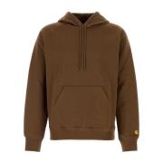 Capuchontrui in chocolade Carhartt Wip , Brown , Heren