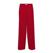 Wijde Lange Broek Salsa Soaked in Luxury , Red , Dames