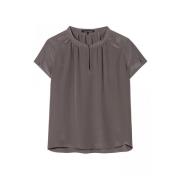 Stijlvolle Blouses Collectie Luisa Cerano , Brown , Dames