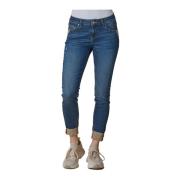 Skinny Jeans Blauw Zhrill , Blue , Dames