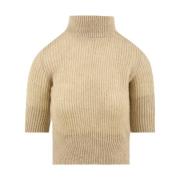 Crème Sweaters voor een stijlvolle look Akep , Beige , Dames