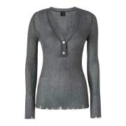 Perlage Gebreide Top Pinko , Gray , Dames