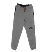 Jumpman Fleece Pant Carbon Heather/Zwart Jordan , Gray , Heren