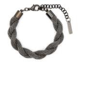 Kettingarmband met teken en lichtpunt Peserico , Gray , Dames