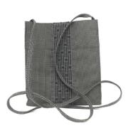 Pre-owned Canvas shoulder-bags Hermès Vintage , Gray , Dames