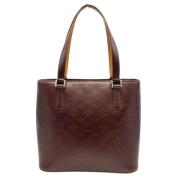 Pre-owned Leather louis-vuitton-bags Louis Vuitton Vintage , Red , Dam...