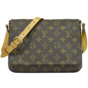 Pre-owned Canvas louis-vuitton-bags Louis Vuitton Vintage , Brown , Da...