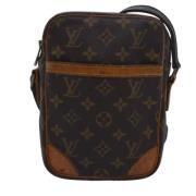 Pre-owned Canvas louis-vuitton-bags Louis Vuitton Vintage , Brown , Da...