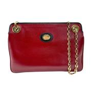 Pre-owned Leather gucci-bags Gucci Vintage , Red , Dames