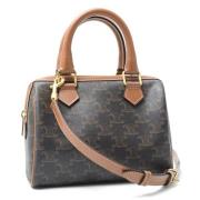 Pre-owned Canvas celine-bags Celine Vintage , Black , Dames