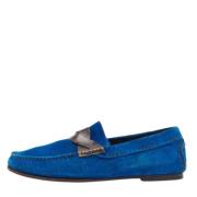 Pre-owned Leather flats Tom Ford Pre-owned , Blue , Heren