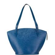 Pre-owned Leather louis-vuitton-bags Louis Vuitton Vintage , Blue , Da...