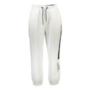 Sportieve Witte Katoenen Jeans met Elastische Taille Calvin Klein , Wh...