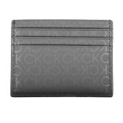 Zwarte Polyethyleen Portemonnee met Kaarthouder Calvin Klein , Black ,...